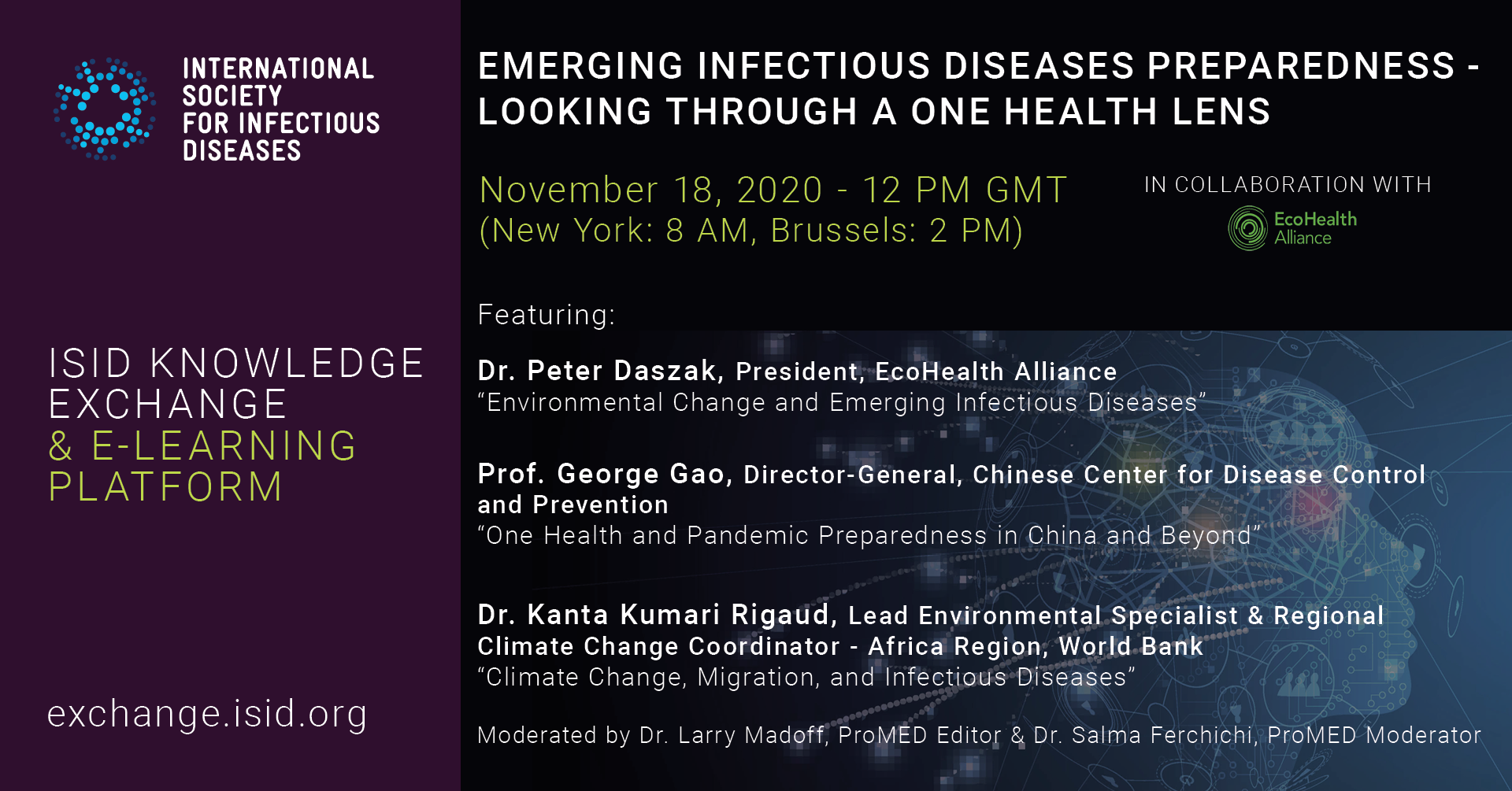 Emerging Infectious Diseases Preparedness – Looking Through the One Health Lens