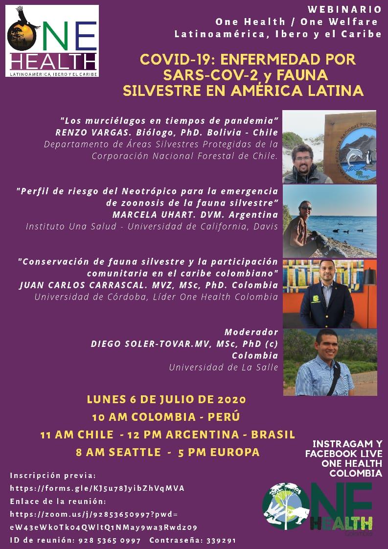 Covid19: enfermedad por SARS-COV-2 y fauna silvestre en America Latina