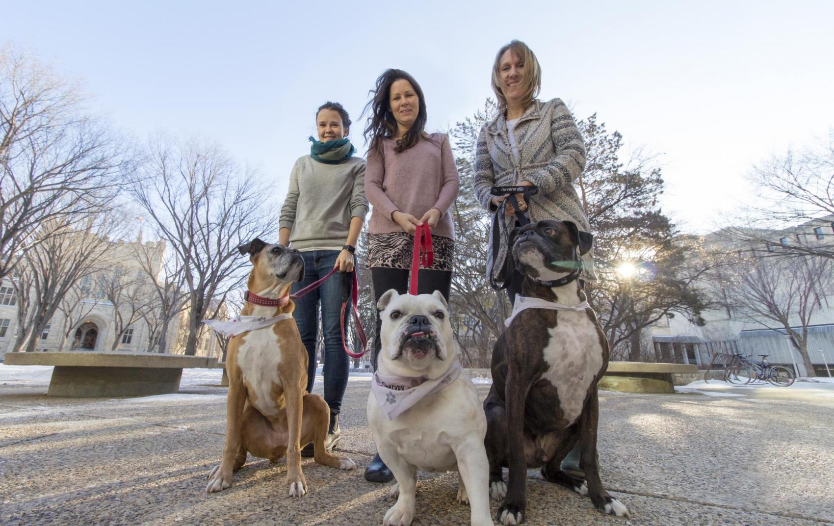 Campus Therapy Dog Social Media Event - A One Health Effort