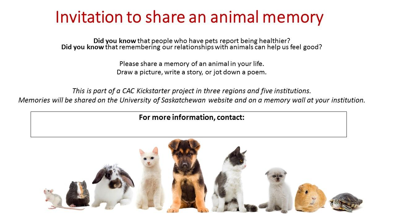Sharing an Animal Memory