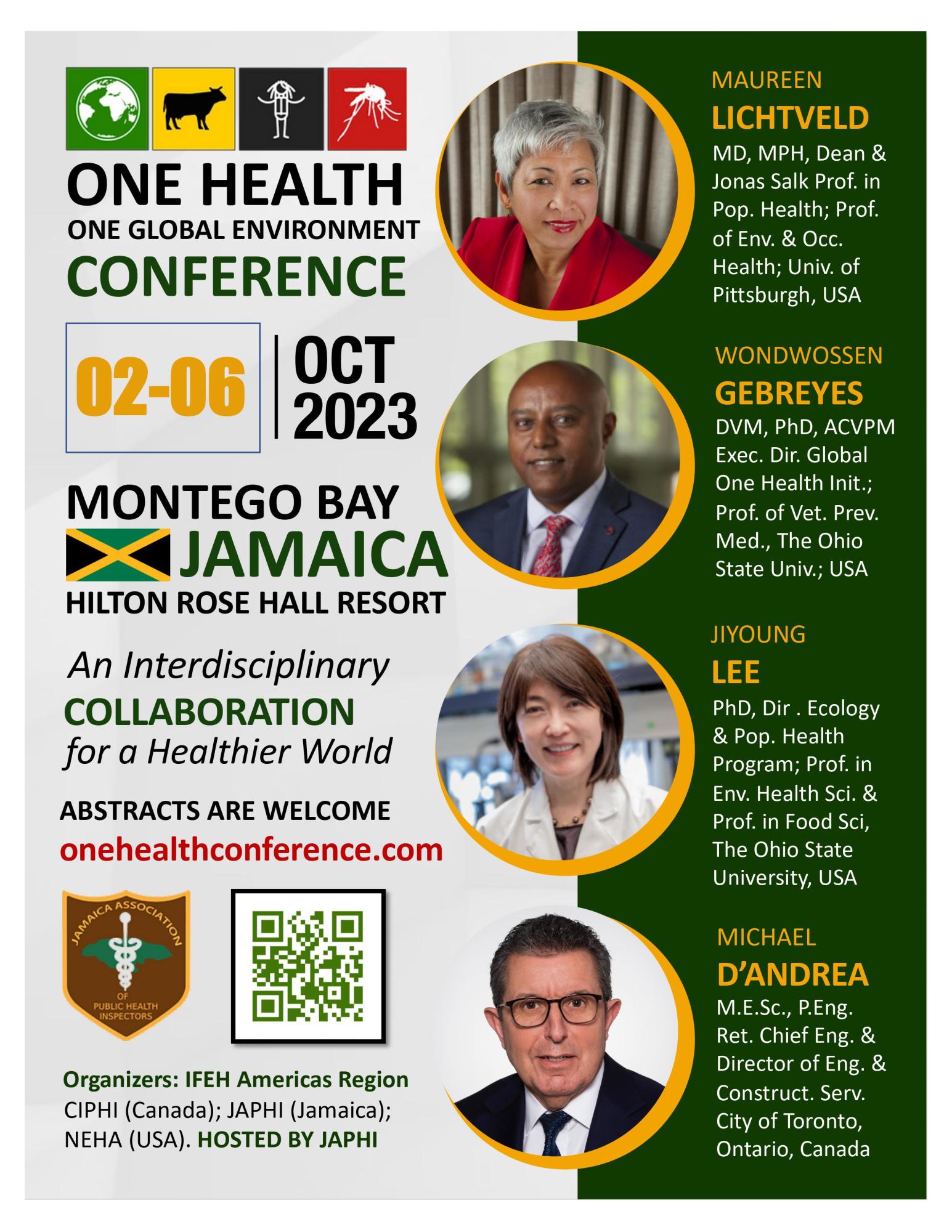 JAPHI / IFEH One Health - One Global Environment Conference: A Multidisciplinary Collaboration for a Healthier World