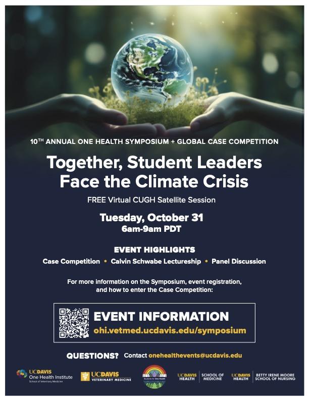 10th Annual 'Student Led' UC Davis One Health Symposium 
