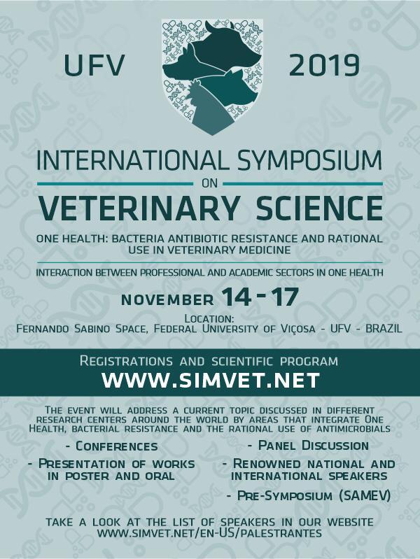 International Symposium on Veterinary Science - One Health: Bacterial antibiotic resistance and rational use in Vet Med