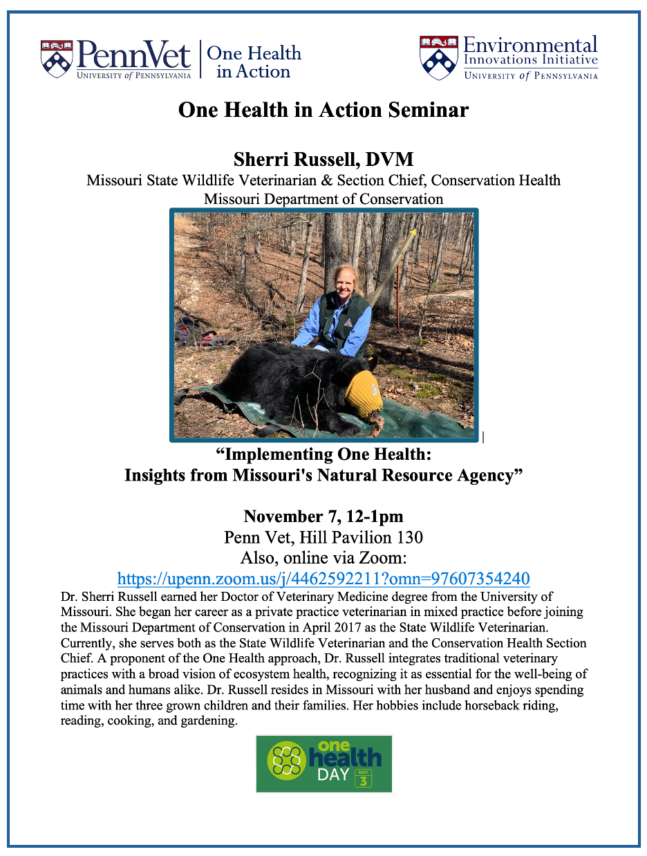 One Health in Action Seminar