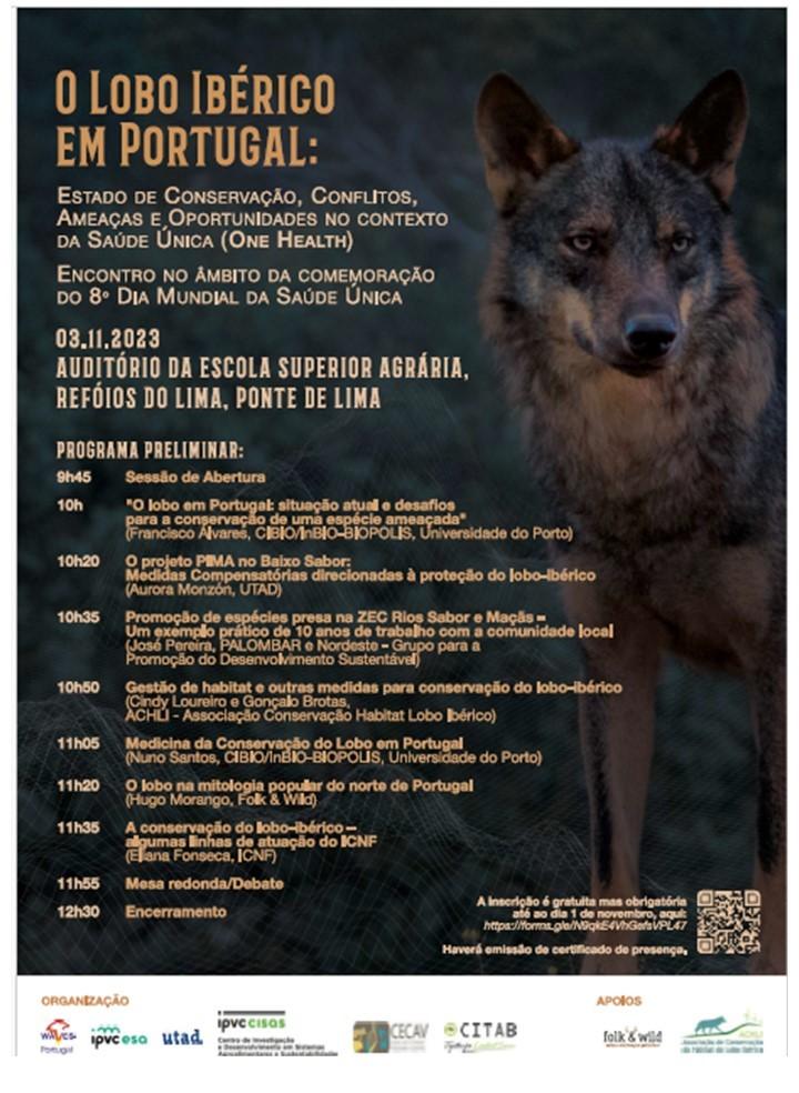 Iberian wolf conservation status, conflicts, threats and opportunities in Portugal, in the context of One Health
