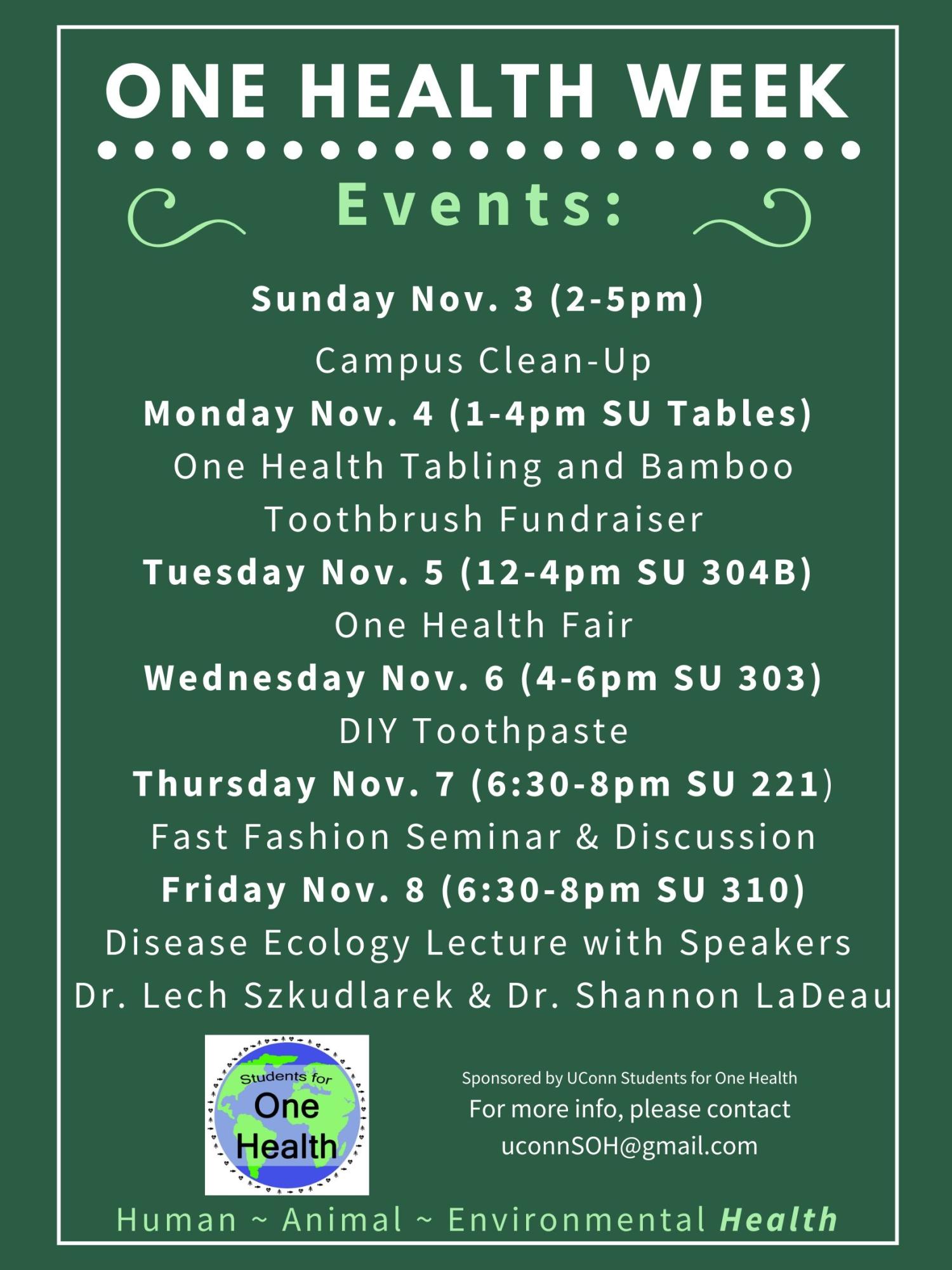 UConn One Health Week