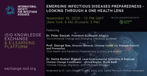 Emerging Infectious Diseases Preparedness – Looking Through the One Health Lens