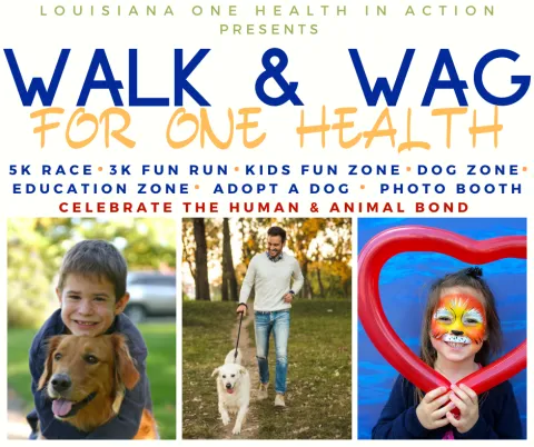 Louisiana One Health in Action - Walk & Wag for One Health