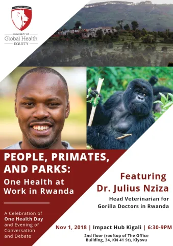 People, Primates, and Parks: One Health at work in Rwanda