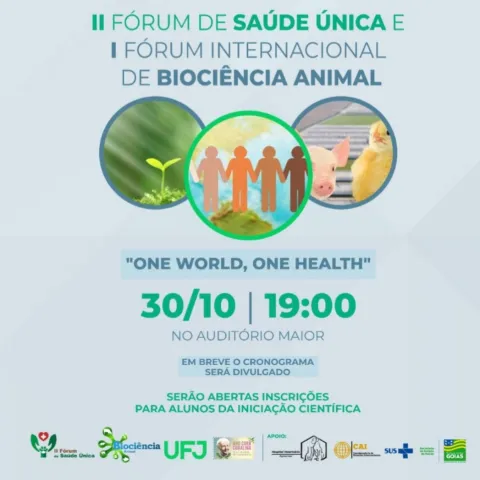 II Fórum de Saúde Única e I Fórum Internacional da Biociência Animal