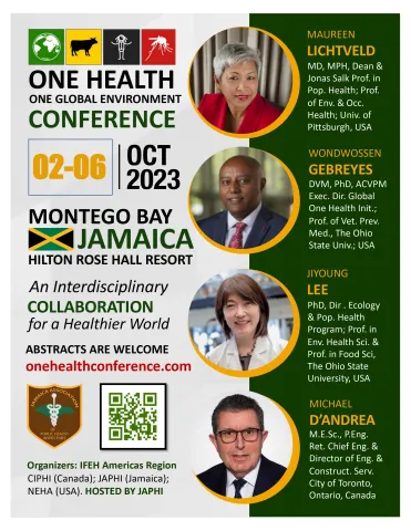 JAPHI / IFEH One Health - One Global Environment Conference: A Multidisciplinary Collaboration for a Healthier World