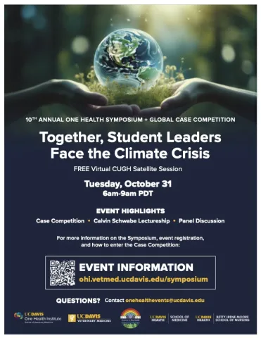10th Annual 'Student Led' UC Davis One Health Symposium 